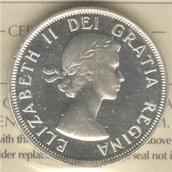 50 Cents 1954, graded ICCS PL-65; Cameo.