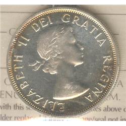 50 Cents 1954, graded ICCS PL-65; Cameo.