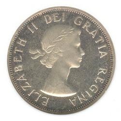 50 Cents 1955, graded ANACS MS-64 PL. Nice Cameo.