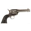 Image 2 : Colt SAA Cal .45 SN:107931 Very nice 1st Gen., blued finish, black checkered hard rubber grips with 