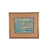 Image 8 : Collection of Five Pieces of Art An oil on canvas signed Ethel Stair depicting a house with a large 