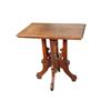 Image 1 : Eastlake Style Oak Parlor Table Circa 19th century, 30"x21 1/2"x29".Circa 19th century, 30"x21 1/2"x