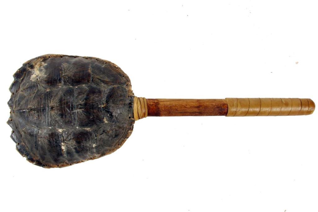 Contemporary Turtle Shell Dance Rattle