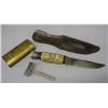 Image 4 : Antique Shaving Kit and Compass Knife