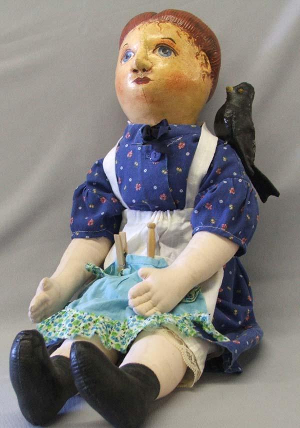 vintage paper mache dolls