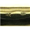 Image 2 : 14Kt Gold and Jade Bangle Bracelet