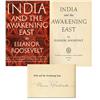 Image 1 : Eleanor Roosevelt Signed ''India''