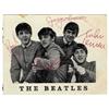 Image 1 : Beatles Signed Photo