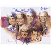 Image 1 : Brady Bunch Signed Print