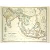 Image 1 : Asia Map From Stieler's 1875