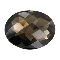 32.85ct Shimmering Natural Smoky Quartz (GEM-25557A)