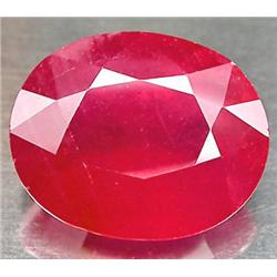 1.1ct Charming 7X5mm Top Blood Red Ruby  (GMR-0280)