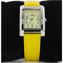 Aqua Marin Men's Tank Style Skeleton Watch  (WAT-156)