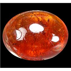 6.75ct Oval Cabochon Orange Spessartite Garnet  (GEM-28260)