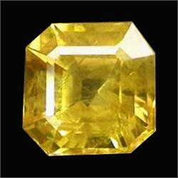 1.81ct Octagon Top Yellow Sapphire  (GEM-19999)