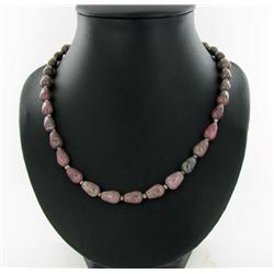 267ct Tourmaline & Nickel Bead Necklace (JEW-2172)