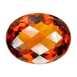 34.25ct Madeira Citrine Oval Cut Appr Est $17k (GEM-28440)