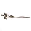 Image 1 : Nomadic Hilltribe Antique Silver Hairpin (ANT-134)