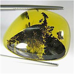 25.58ct Ultra Rare Dantrite Fire Opal   (GEM-28266)