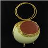 Image 1 : Ostrich Egg Shell Handled Handbag Purse  (ACT-029)