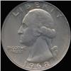 Image 1 : 1968 Washington 25c Quarter Coin Graded GEM (COI-6856)