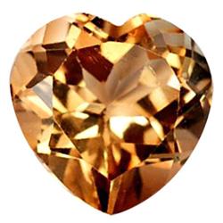 4.45ct Heart Orange Imperial Topaz Appr Est $11k (GEM-27738)