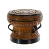 Image 1 : Hand Carved Chinese Marble Compass box (ANT-454)