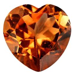 4.54ct Heart Orange Imperial Topaz Appr Est $11k (GEM-27724)