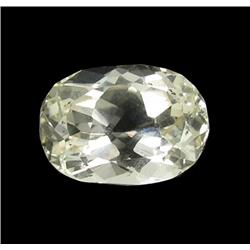 4.49ct Lemon Green Kunzite Afghanistan Oval Cut (GEM-26165)