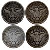 Image 2 : 1899 Barber Quarters Lot of 4 Better Circulated (COI-7423)