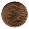 Image 1 : 1901 Indian Cent Uncirculated MS66+ RED (COI-7514)