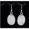 Image 1 : Sterling Mother of Pearl Oval Earrings (JEW-1941)