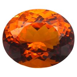 29.32ct Madeira Citrine Oval Appr Est $ 15k (GEM-27866)