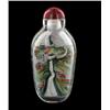 Image 2 : Heavy Blown Glass Chinese Snuff Bottle (CLB-606)
