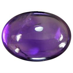 1.58ct Oval Cabochon Violet Amethyst (GMR-0919B)