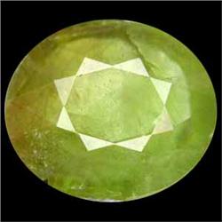 2.45ct Twinkling Natural Pakistan Green Sphene (GEM-24868)