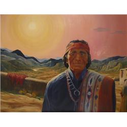 B. MacDonald, Oil on Board