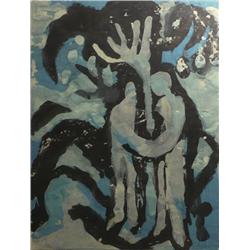 Verna Jean Versa, Oil on Paper