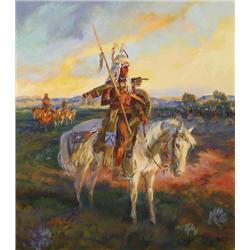 Dave Powell, Oil on Board