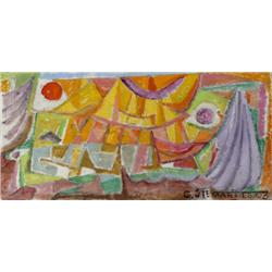 Charles Stewart, Oil on Board