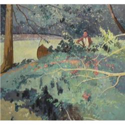 Sheryl Bodily, Oil on Board