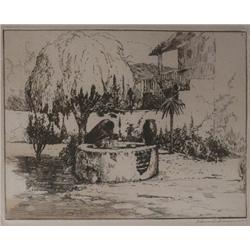 Edward Borein, Etching