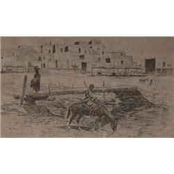 Edward Borein, Etching