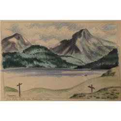 James R. Sherman, Watercolor