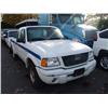 Image 2 : 2002 White Ford Ranger Extended Cab