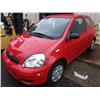 Image 1 : 2004 Red Toyota Echo 2Dr Hatchback