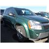 Image 4 : 2005 Green Chevrolet Equinox Awd 4Dr Suv