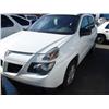 Image 2 : 2004 White Pontiac Aztek 4Dr Suv