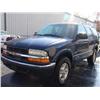 Image 6 : 2001 Blue Chevrolet Blazer Ls 4Dr Suv