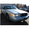 Image 4 : 2005 Blue Ford Crown Victoria Police Series 4Dr